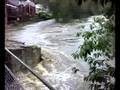 videos de Morpeth Floods Sept 2008 - Lunchtime on the Footbridge