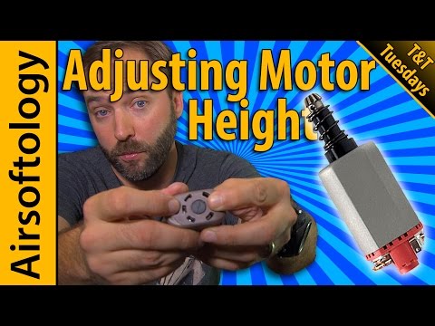 how to adjust aeg motor height