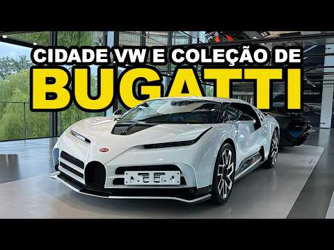 Os BUGATTIs e o ACERVO da CIDADE do AUTOMÓVEL na ALEMANHA! - PDK MOTORS GERMANY DAY 3