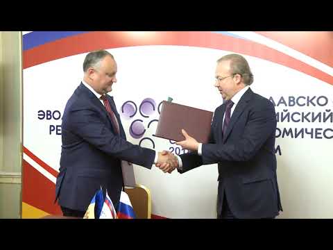 Igor Dodon met with representatives of Russia's business circles interested in investing in our country