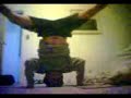 headstand attempt...(oops)