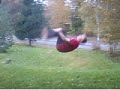 1 huge sideflip and backflips