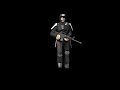 Soldier Walk Cycle - Blender 3D