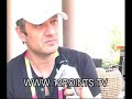 interview met bart peeters, the day after. hij gaf mee commentaar voor de vrt bij de halve finale en presenteerde eerder de uitzendingen van eurosong 2006. daarbij kwam kate ryan (je t'adore) als winnares uit de bus.