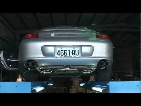 ポルシェ 996NA (後期) 用 iPE 可変バルブマフラー