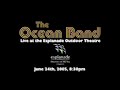 the ocean band performs wine into water live at the esplanade waterfront outdoor theatre, singapore, on june 24th, 2005.