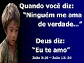 a resposta de deus