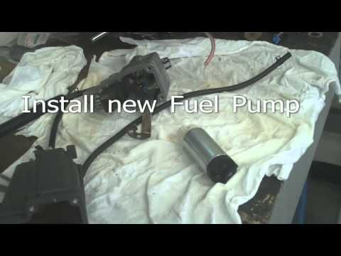 Suzuki DF70 Marine Outboard Motor Electric Fuel Pump Replace