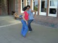 osbanis and rafael with farita   social dancing cuban salsa