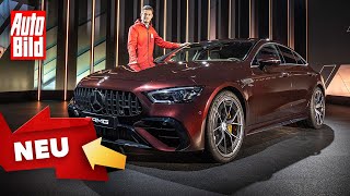 Mercedes-AMG GT 4-Türer (2021) | Die frische AMG-Limousine im Check | Sitzprobe mit Peter R. Fisc by Auto Bild