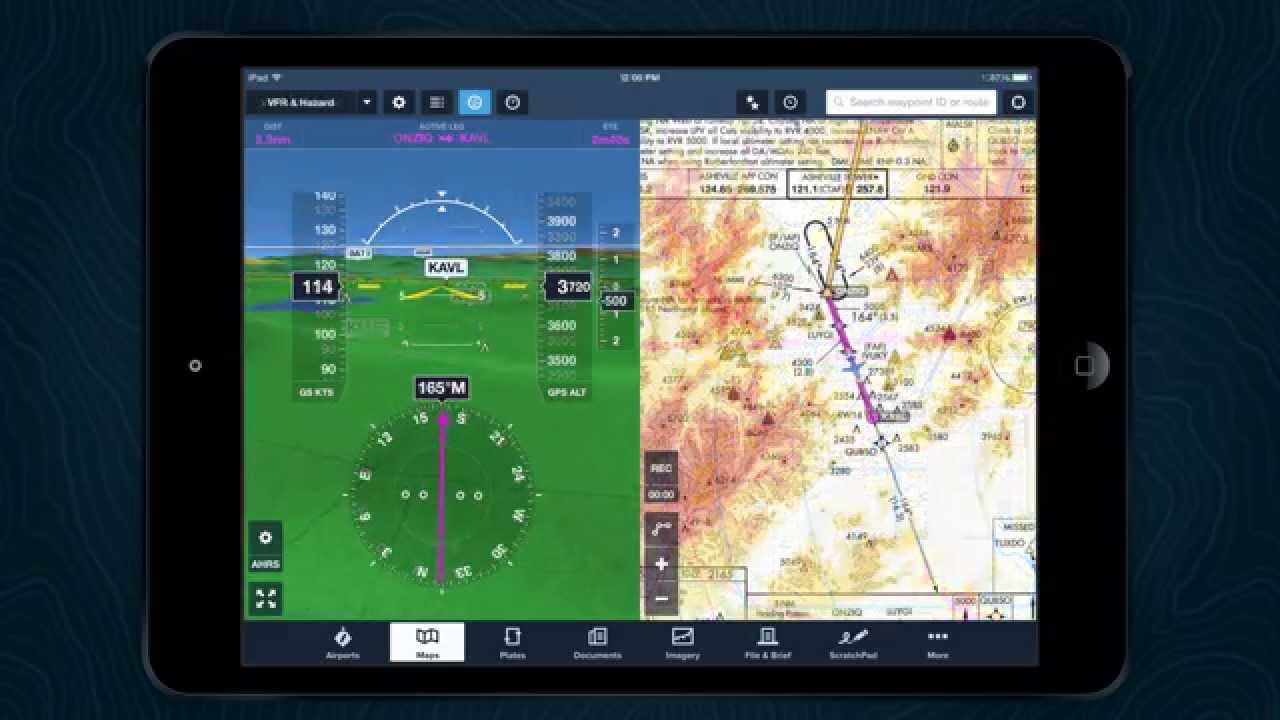 Synthetic Vision for the iPad from ForeFlight ForeFlight