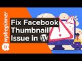 How To Change Thumbnail On Facebook Wix Blog Post Share