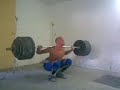 narrow - schmal - backsqaut - 155 kg x 1