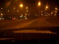 Leaving Ursynów at night
