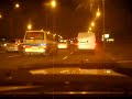 Leaving Ursynów at night