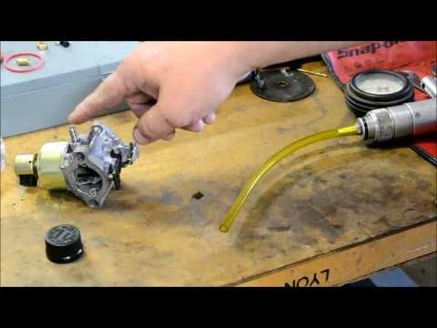 how to rebuild a nikki carburetor