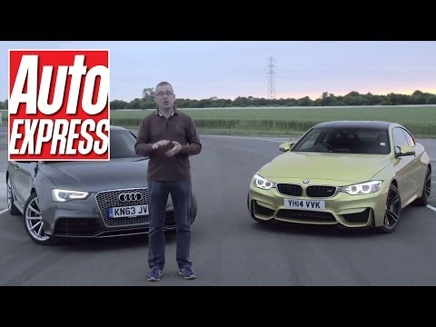 BMW M4 vs Audi RS5: epic track battle