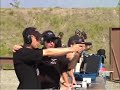 How to shoot a pistol.