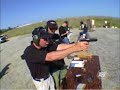 How to shoot a pistol.