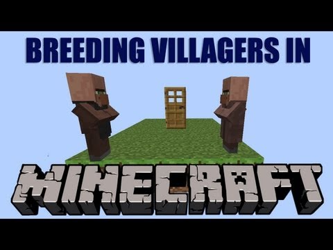 how to breed a villager in minecraft