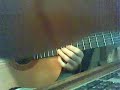 Rainbow - Black Masquerade acoustic solo (Cover)