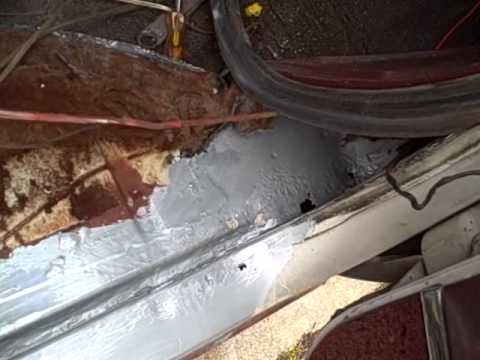 Repairing rusted floor in 87 GMC Jimmy