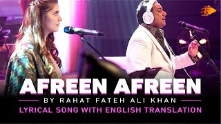 Afreen Afreen Lyrical Song With English Translatio