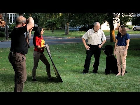How to Pose Pets for a Family Portrait | Portrait Photography