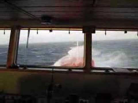 Storm In The North Sea