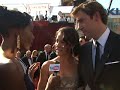 Chescaleigh with John Krasinski and Evangeline Lilly- Emmys