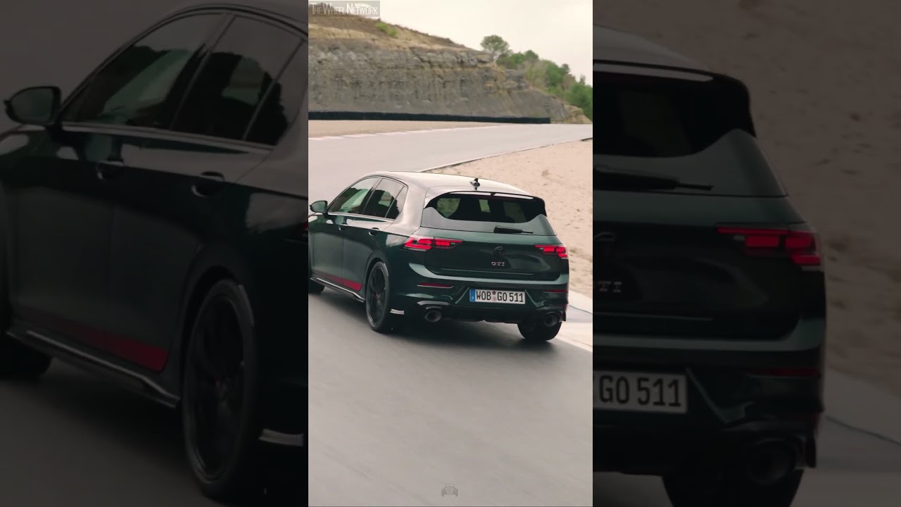 2026 Volkswagen Golf GTI Edition 50 – Dark Moss Green Metallic  #automobile #volkswagen #golfgti #vw