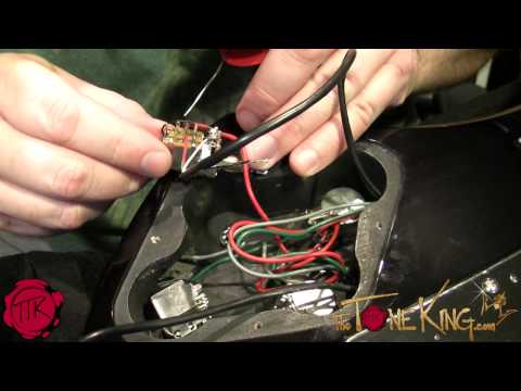 HOW TO INSTALL A GUITAR PICKUP  (upgrade, rewire, solder & replace pickups)