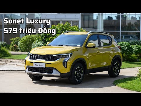 Trên tay Kia Sonet 2024 phiên bản Luxury, giá 579 triệu, đâu là thứ hấp dẫn trên bản này?