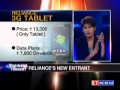 Reliance launch new 3G Tablet