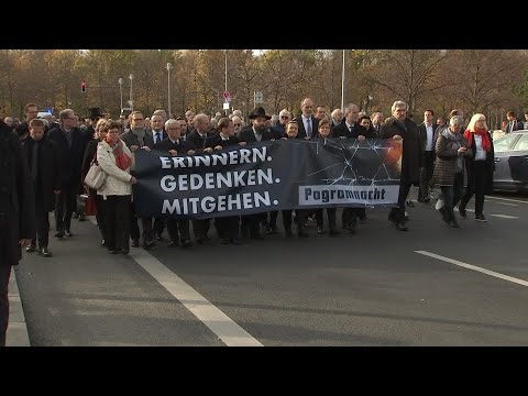 Berlin gedenkt der Opfer der Reichspogromnacht: Gegen ...