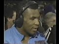 Mike Tyson vs. Ratliff Postfight interview