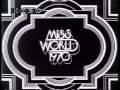 Miss World 1970 introduction