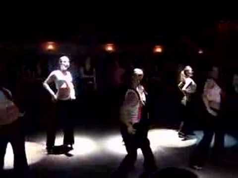 Chi Guest performing with Majesty in Motion Ladies Team 