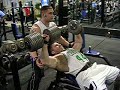 160lb dumbell incline presses for reps 160lb dumbell incline presses for reps
