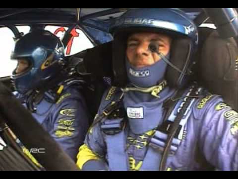 Stephane Sarrazin 2005 WRC Wales SS08