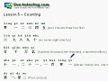 Learn Mandarin Chinese Lesson 5 - Counting