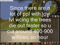 SweetSugar Productions:How to get 99 wc and fletching