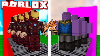 ᐈ Fabrica Do Homem De Ferro Vs Fabrica Do Thanos No Roblox
