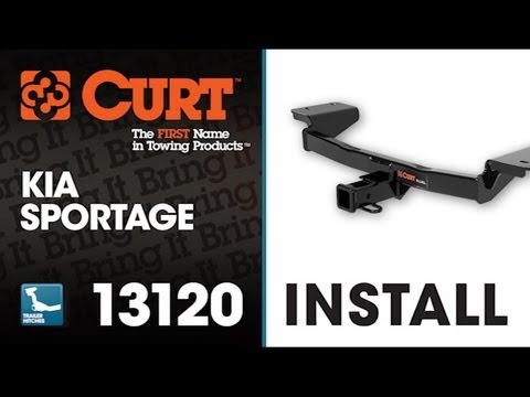 Trailer Hitch Install: CURT 13120 on 2011 KIA Sportage