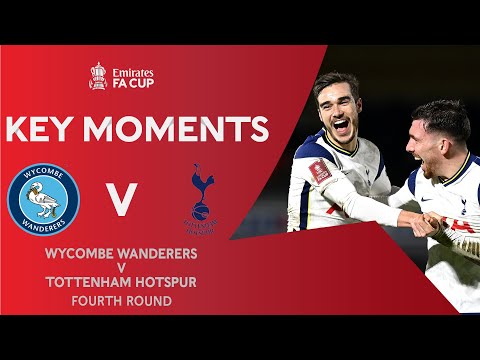 FC Wycombe Wanderers 1-4 FC Tottenham Hotspur Lond...