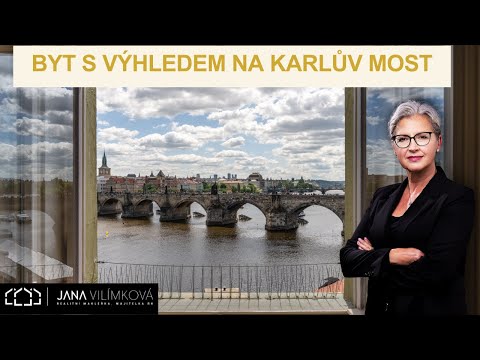 Video Reprezentativní byt 3+1 k pronájmu v historickém srdci Prahy – Malá Strana, Kampa