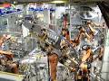 BMW assembly plant footage