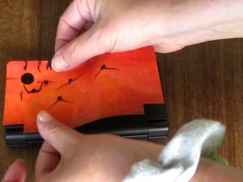 how to put skins on ds