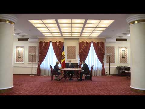 Șeful statului, președintele Parlamentului și prim-ministrul au participat la ședința săptămânală