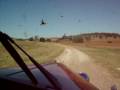 videos de Vauxhall hotrod being used to tow trailer to work out in the country on a dirt road 3/2008